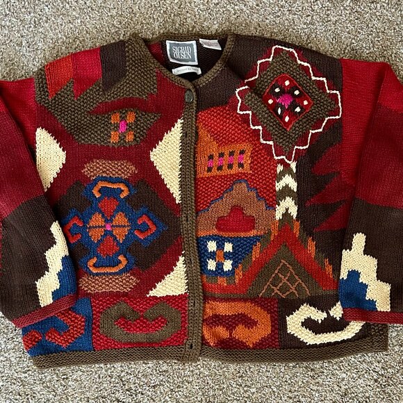 Sigrid Olsen Sweaters - Sigrid Olsen Vintage Cardigan Sweater